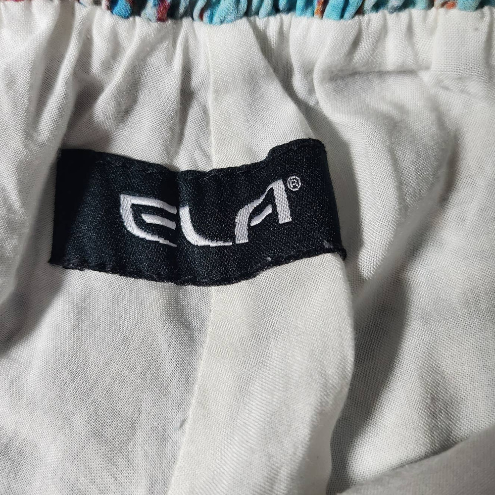Ela palazzo pants multicolor sz 12 - Picture 3 of 4